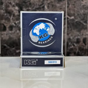 KG Bearings 580/572 model in original packaging on a reflective surface